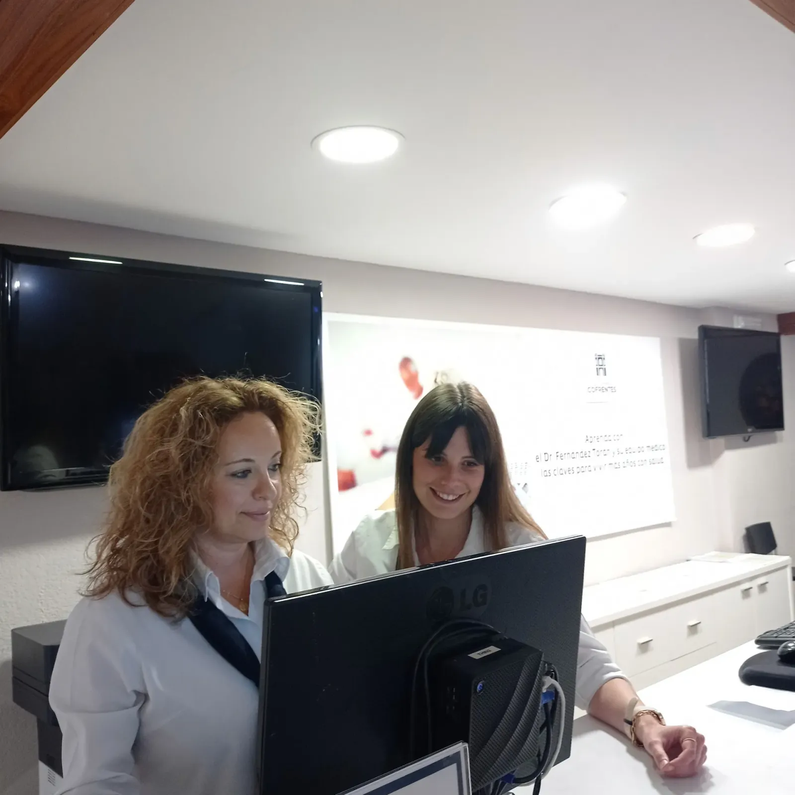 Recepción del hotel